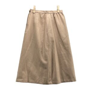 VTG Cross Country OLD Stock Wool Skirt Women's 12 Modest Office Academia Classic